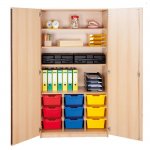 Conen Hochschrank mit hohen Ergo Tray Boxen