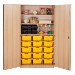 Conen Hochschrank mit hohen Ergo Tray Boxen 15 hohe Ergo Tray Boxen (Zoom)