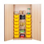 Conen Hochschrank mit 14 hohen Ergo Tray Boxen