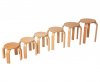 Betzold Stapelhocker, rund