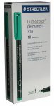 Staedtler Overhead Marker, permanent, 10er grün (Zoom)