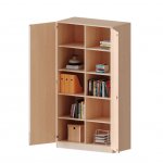 Conen Schrank, 5 Ordnerhhen, abschliebar, mit Mittelwand - Serie EVO180