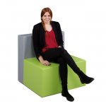 Conen Cube - Sessel mit Rckenlehne