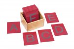 Betzold Fühl- und Tastplatten, Groß- und Kleinbuchstaben Buchstaben visuell wahrnehmen (Zoom)