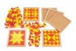 Dusyma Magisches Mosaik rot gelb KiGa Set