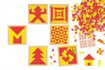 Dusyma Magisches Mosaik rot gelb KiGa Set Magisches Mosaik rot gelb KiGa Set  2 (Zoom)
