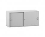 Flexeo Aufsatzschrank, 4 Fächer, Schiebtüren, Breite 126,4 cm  (Zoom)