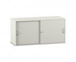 Flexeo Aufsatzschrank, 4 Fächer, Schiebtüren, Breite 126,4 cm  (Zoom)