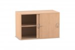 Flexeo Aufsatzschrank, 2 Fcher, Schiebetren, Breite 94,4 cm