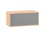 Flexeo Rollladen-Aufsatzschrank, 2 Fächer, Breite 94,4 cm  (Zoom)