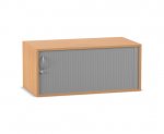 Flexeo Rollladen-Aufsatzschrank, 2 Fächer, Breite 94,4 cm  (Zoom)