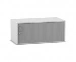 Flexeo Rollladen-Aufsatzschrank, 2 Fächer, Breite 94,4 cm  (Zoom)