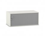 Flexeo Rollladen-Aufsatzschrank, 2 Fächer, Breite 94,4 cm  (Zoom)