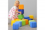 Betzold Softbausteine-Set, 28-tlg. kinderleicht stapelbar (Zoom)