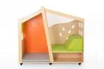 Wisdom Mobiles Spiel- und Lesehaus  (Zoom)