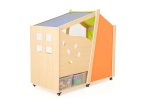 Wisdom Mobiles Spiel- und Lesehaus  (Zoom)