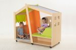 Wisdom Mobiles Spiel- und Lesehaus  (Zoom)