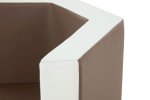 Wisdom Skog - Hexagon-Sofa, Höhe 25 cm, braun  (Zoom)