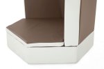Wisdom Skog - Hexagon-Sofa, Höhe 25 cm, braun  (Zoom)