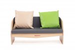 Wisdom Kleines Sofa mit Sitzkissen Kleines Sofa mit Sitzkissen 2 (Zoom)