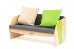 Wisdom Kleines Sofa mit Sitzkissen Kleines Sofa mit Sitzkissen 3 (Zoom)