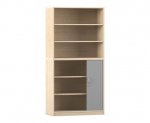 Flexeo Rollladenschrank, 6 Fcher, 1 Tr unten