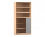 Flexeo Rollladenschrank, 6 Fächer, 1 Tür unten  (Zoom)