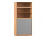 Flexeo Rollladenschrank, 6 Fächer, 1 Tür unten  (Zoom)