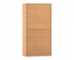 Flexeo Rollladenschrank, 12 Fächer, Mittelwand, 2 Türen, Breite 94,4 cm  (Zoom)