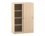 Flexeo Schiebetrenschrank, 8 Fcher, Mittelwand, Breite 94,4 cm