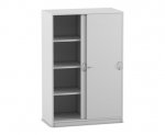 Flexeo Schiebetürenschrank, 8 Fächer, Mittelwand, Breite 94,4 cm  (Zoom)