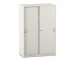 Flexeo Schiebetürenschrank, 8 Fächer, Mittelwand, Breite 94,4 cm  (Zoom)