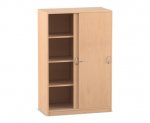Flexeo Schiebetürenschrank, 8 Fächer, Mittelwand, Breite 94,4 cm  (Zoom)