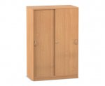 Flexeo Schiebetürenschrank, 4 Fächer, Breite 94,4 cm  (Zoom)