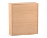 Flexeo Schrank, 12 kleine Schubladen, 4 Fächer, Mittelwand, Breite 126,4 cm  (Zoom)