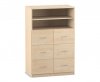 Flexeo Schrank, 6 gro�e Schubladen, 2 F�cher