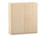 Flexeo Schrank, 8 Fächer, Mittelwand, 2 Türen, Breite 126,4 cm  (Zoom)