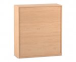 Flexeo Schrank, 8 Fächer, Mittelwand, 2 Türen, Breite 126,4 cm  (Zoom)
