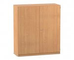 Flexeo Schrank, 8 Fächer, Mittelwand, 2 Türen, Breite 126,4 cm  (Zoom)