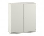 Flexeo Schrank, 8 Fächer, Mittelwand, 2 Türen, Breite 126,4 cm  (Zoom)