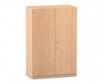 Flexeo Schrank, 8 Fächer, Mittelwand, 2 Türen, Breite 94,4 cm  (Zoom)