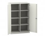 Flexeo Schrank, 8 Fächer, Mittelwand, 2 Türen, Breite 94,4 cm  (Zoom)