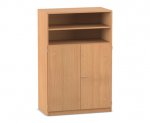 Flexeo Schrank, 5 Fächer, 2 Halbtüren, Breite 94,4 cm  (Zoom)