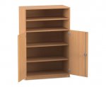 Flexeo Schrank, 5 Fächer, 2 Halbtüren, Breite 94,4 cm  (Zoom)