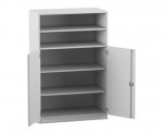 Flexeo Schrank, 5 Fächer, 2 Halbtüren, Breite 94,4 cm  (Zoom)