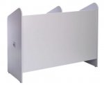 Betzold Individual-Doppelarbeitsplatz, Dekor grau  (Zoom)