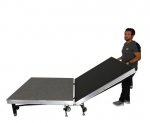 Betzold Bühnenelement "Speedi Vario, 250 x 125 cm, klapp- und fahrbar  (Zoom)
