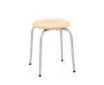 Betzold 4-Bein-Hocker, stapelbar  (Zoom)