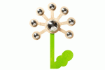 Dusyma Wandelement Pusteblume und Spiegelelement