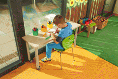 Dusyma Fenstertisch Buche Dekor  (Zoom)